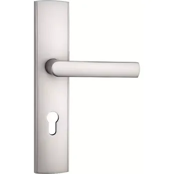 Dveřní kování Klika Carmen Z5 WB72 nikl perla pravá