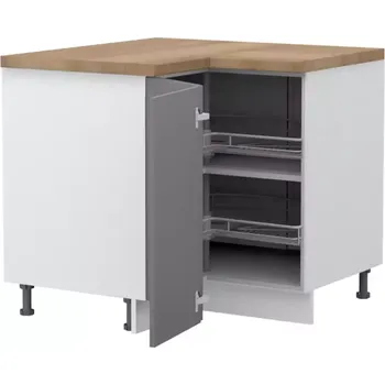 Kuchyňská skříňka Kuchyňská Skříňka Tara R-Ug-2kza/4 graphite mat