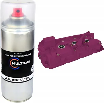 Barva ve spreji Lak ve ve spreji na víka ventilů motoru RAL 4006 LESK