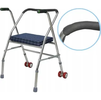 Chodítko pro seniory Rehabilitační chodítko stříbrná