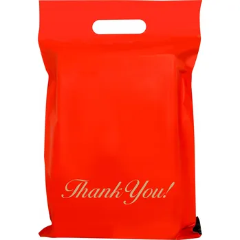 Obálka Kuriérní fóliová obálka Realne Ceny červená 310 x 420 mm s uchem, 50 ks