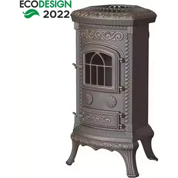 Krbová kamna Krbová kamna PLATO patina 6KW ECO