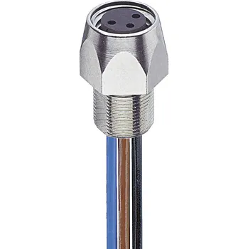 Lumberg Automation RKMF 4/0,5 M upravený zástrčkový konektor pro senzory - aktory, 11292-1, piny: 4, 0.50 m, 1 ks