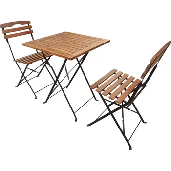 Zahradní sestava Dřevěný zahradní set Bistro 2+1