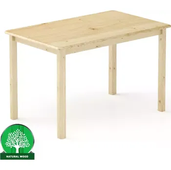 Jídelní stůl Stůl borovice ST104-120x75x75 syrová