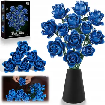 ostatní stavebnice 585 KUSŮ STAVEBNICE Květiny Květina Puzzle 3D Kytice květin Sada Dárek