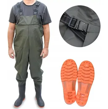 Pracovní obuv Kalhoty Pronett zelené vel. 43