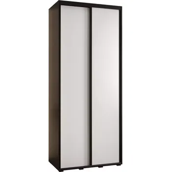 Předsíňová stěna Skříň 45 Canaris 1 120 černá/bílá/černá