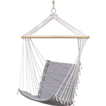 Houpací síť Brazilské křeslo šédá