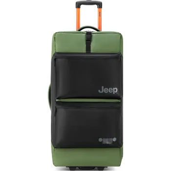 Cestovní taška Cestovní taška na kolečkách Delsey X JEEP JS006B 82 cm 274026013 - zelená 96 l