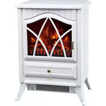 Elektrický krb ADRIA, bílý 1800W