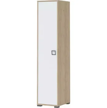 Dětský pokoj Rohová Skříň 1D Kiki G1-BK/KI-15 beech/white