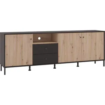 Obývací stěna Tv stolek Correze černá/artisan 11013530