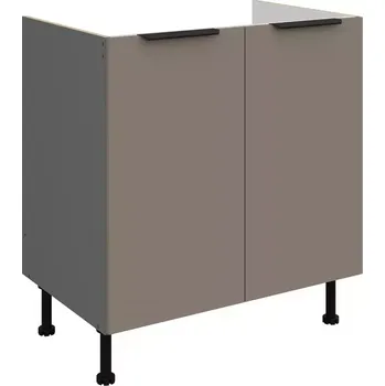 Kuchyňská skříňka Aria TA/ANT Anti Fingerprint 80zl 2f Bb