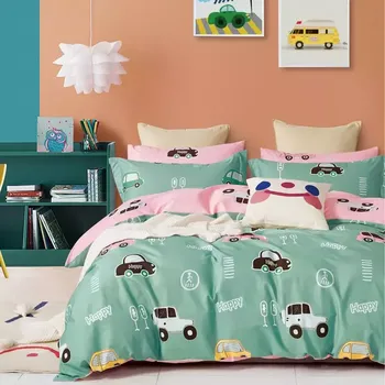 Povlečení Povlečení z bavlněného saténu ALBS-M0006B 140x200