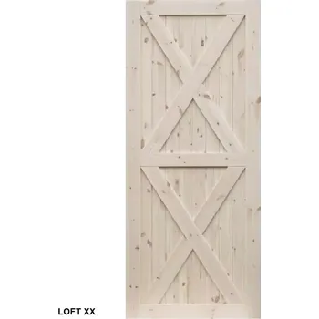 Interiérové dveře BAUMIT Loft 60/197 surové