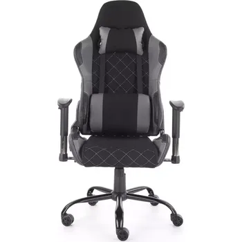 Kancelářská sestava Otáčecí křeslo Drake černá/popelavě šedá