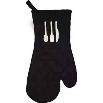 Chňapka Kuchyňská rukavice MODERN černá