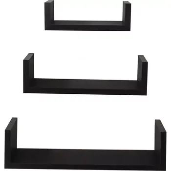 Kancelářská sestava Závěsné police 3 ks PD11039 černá