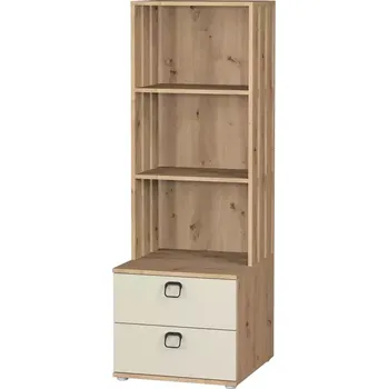 Kancelářská sestava Regál Camari 2S dub artisan/casmhere