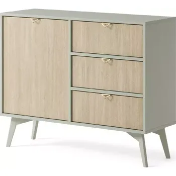 Kancelářská sestava Komoda Forest KSZD106 eukalyptus/scandi jedle