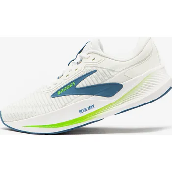 Pánská běžecká obuv BROOKS Pánské běžecké boty Revel Max 41 BÍLÁ|ZELENÁ
