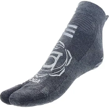 R-EVENGE Technické protiskluzové ponožky Joga 1 finger Yoga pro dospělé, stříbrně šedá 42/45 ŠEDÁ
