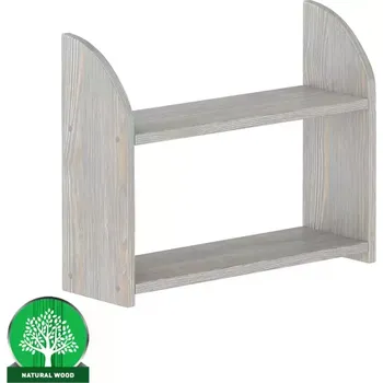 Obývací stěna Polička borovice PK109-60x47x19 grey