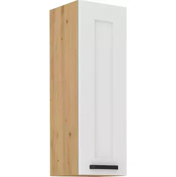 Kuchyňská skříňka LUNA bílá mat/artisan 30g-90 1f