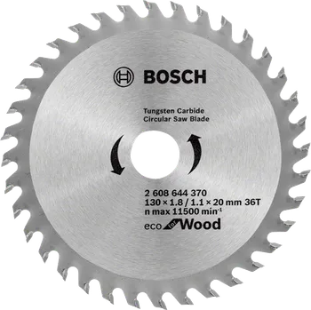 Pilový kotouč Pilový kotouč Bosch Top Precision Eco for Wood 130x20 mm/36z.
