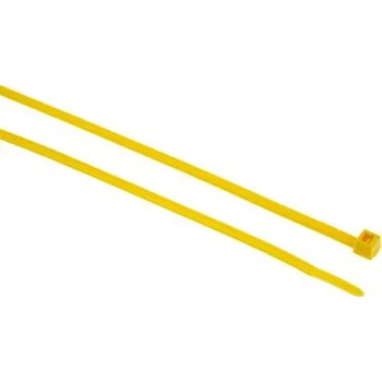 Organizace kabelů Kabelová vázací páska 116-05414 T80L-PA66-YE (100) 390mm 4,7 mm Žlutá Nylon 66 HellermannTyton