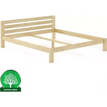 Ložnicová sestava Postel borovicová LK105–200x200 syrová