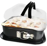 KAISER Inspiration 24 x 24 cm – čtvercová forma na dort s odnímatelným dnem a víkem