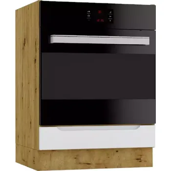 Kuchyňská skříňka Isabel DK60 popelavě šedá/artisan