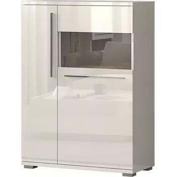 Obývací stěna Vitrína PianoV90-2KSV/PN-71/KA/71 beige