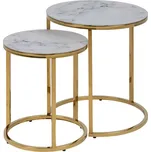 Konferenční stolek Ring mramor Kpl. 2 DB