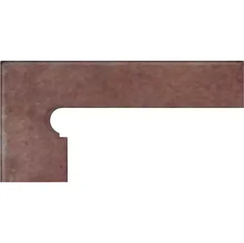 Dlažba Sokl Mrazuvzdorný - Klinker Rubino - Levé Provedení 39/20