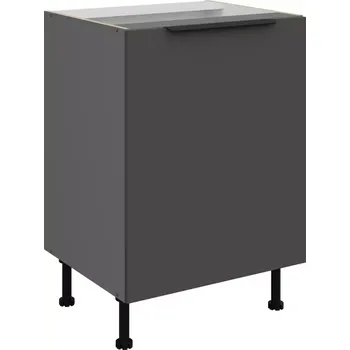 Kuchyňská skříňka Aria GR/ANT Anti Fingerprint 60d 1f Bb