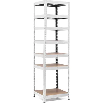 regál Policový regál Trestles RH 2200x600x450, nosnost 1750 kg, 7 polic Barva: pozink, Provedení police: dřevěná DTD 8 mm