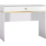 Toaletní stolek Goldin 10 bílý lesk