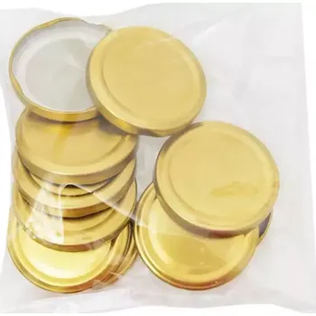 Talíř Víčko na závit 82 zlaté balení 10 ks BA7615