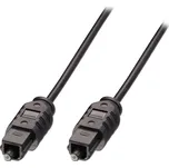 LINDY 35210 Toslink audio kabel [1x Toslink zástrčka (ODT) - 1x Toslink zástrčka (ODT)] 0.50 m černá