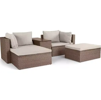 Zahradní sestava Zahradní&nbsp;sestava z&nbsp;umělého ratanu Centro 5 natural