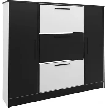 Botník SZNB02D bílá+černá