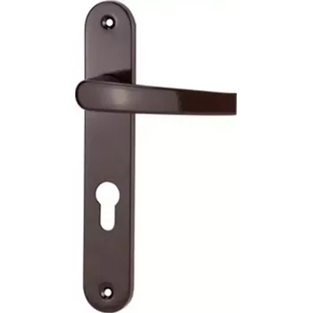 Dveřní kování Klika ECONO-K PZ72 hnědá