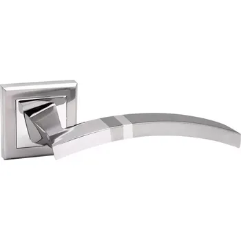 Dveřní kování Klika ZARA E8 nikel/satén