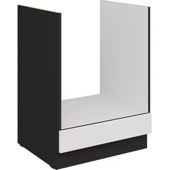 Kuchyňská skříňka Aria WH/BL Anti Fingerprint 60dg Bb