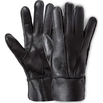 Rukavice HORZE Ovčí rukavice na ježdění Horze Horze - Supreme 8 ČERNÁ