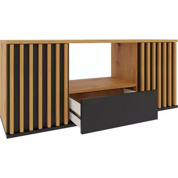Obývací stěna TV stolek Nairobi artisan/černá