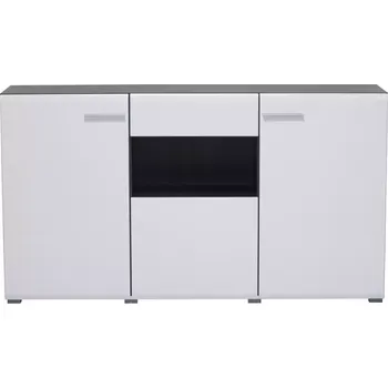 Kancelářská sestava Komoda Andora 3k4f Šedá 11011389